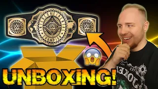 BRAND NEW WWE INTERCONTINENTAL CHAMPIONSHIP TITLE UNBOXING! (KIDS BELT) THIS LOOKS SWEET! | Noology