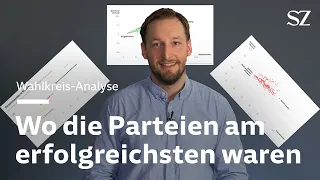 Bundestagswahl: Wo die Parteien ihre Hochburgen haben