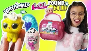 LOL SURPRISE FUZZY PETS GLITTERATI FOUND LOL FUZZY PETS GOLD BALL FOUND HATCHIMALS SERIES 5 (2019).