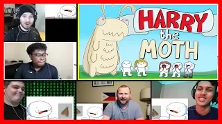 Harry the Moth by Theodd1sout REACTIONS MASHUP