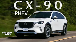 FUEL EFFICIENT! 2024 Mazda CX-90 PHEV Review