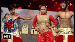 Tejashwini Performance | Dhee 10 | 30th  August 2017| ETV Telugu