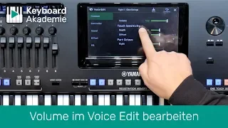 Volume im Voice Edit bearbeiten | Genos | Power-Tipp