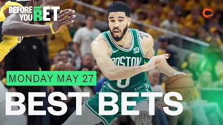 CELTICS VS PACERS GAME 4 PICKS & MLB BETS | BEFORE YOU BET 05-27-24