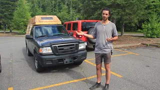 DIY wood truck camper Named "La Tartane" - Présentation