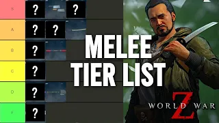 World War Z Aftermath Melee Weapon Tier List