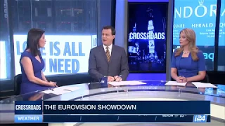 Explaining Eurovision to American audience on #i24NEWS #CROSSROADS