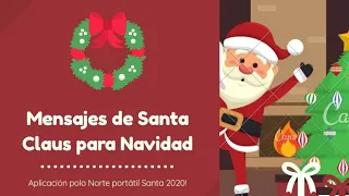 Mensajes Personalizados De Santa Claus 🎅 ¿Cómo hacerlo y descargarlo desde tu celular?