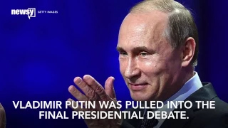 Clinton and Trump Bring Putin Into Debate