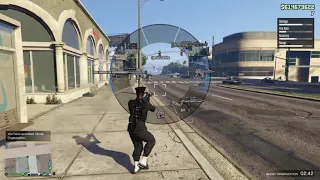 NOOB WITH LAG SWITCH TAKES LZZZZZZ (GTA ONLINE)