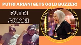 PUTRI ARIANI GETS THE GOLD BUZZER! AGT 2023 (UK Independent Artists React) WHAT A MOMENT!