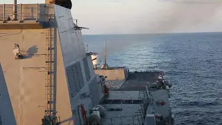 USS Nitze (DDG 94) Conducts CIWS Live Fire