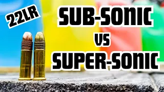 Speed Matter??? 22LR SubSonic vs SuperSonic