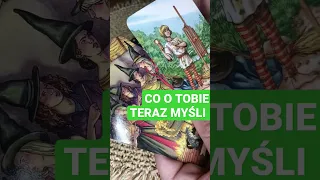 CO O TOBIE TERAZ MYŚLI #kosmicznemoniologi #tarot #love #wiadomosc #shortvideo #art