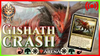 Quartzwood Crasher here to STOMP w/ GISHATH | 12/19/22 | MTG Arena Historic Brawl Dinosaurs