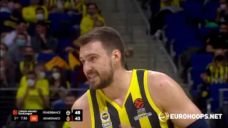 Fenerbahce Beko Istanbul-AS Monaco 96-86: Marko Guduric (18 points)