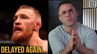 Dana White delays Conor McGregor return (again) - WHY?