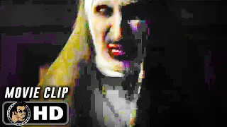 Nun Scares Girl Scene | THE NUN 2 (2023) Horror, Movie CLIP HD