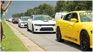 Police👮‍♂️ TRIED to Shut Down Hellcat Charger & ScatPack 392 Car Meet because of STREET RACING...