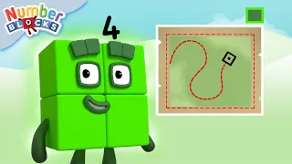 Numberblocks | Maths Number Skills  | Let's Meet a Square Number!