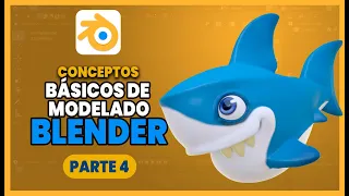 Tutorial básico de modelado en Blender en español ::: Parte 4 👈