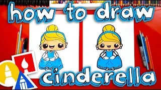 How To Draw Cute Cinderella Kawaii