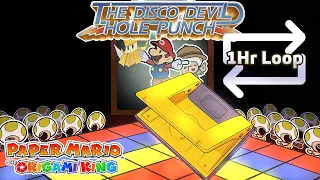 The Disco Devil, Hole Punch WITH LYRICS [ONE HOUR EXTENSION] - Paper Mario: The Origami King
