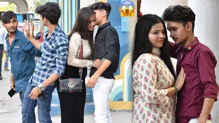 Romantic Accidentally Takkar Prank On Cute 🥰 Girls|Part-4 | epic reaction 😱 | Harshit PrankTv