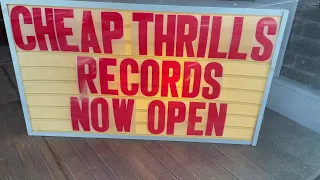 Cheap Thrills Records | Bristol VA | State Street | Vinyl Record Store | Exploring Appalachia