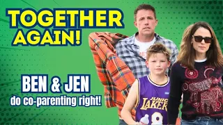 Ben Affleck And Jennifer Garner Put Co-Parenting First Amid Ben's Divorce Drama
