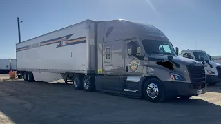 Doing Local Loads In A Sleeper / POV Truck Driving Through Sacramento, California