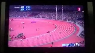 4x100 meters Relay  final London 2012 Jamaica gold medal 36.85 WR