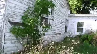 mysterious abandoned buildings in illinois: urban exploration of a possible ghost town