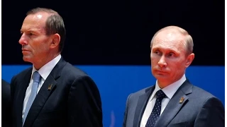 Australian PM Threatens Putin: Abbott promises to 'shirtfront'  Russian leader over MH17 crash