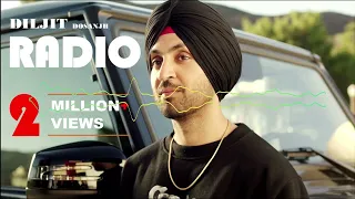 RADIO | Diljit Dosanjh | Audio Visualizer | Back 2 Basics