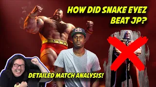 How Did Snake Eyez Beat Reynald's JP? Detailed Match Analysis!