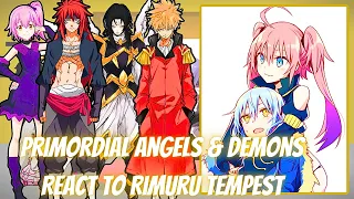 Primordial Demons And Angels React To Rimuru | Gacha Reaction | Rimuru x Milim