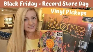 Black Friday Record Store Day Vinyl Record Haul