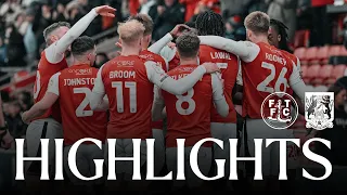 FLEETWOOD TOWN 2-0 NORTHAMPTON TOWN // KEY MOMENTS