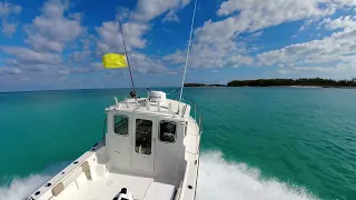 Solo Bahamas Fishing and Staying Onboard a Small Crooked Pilot House Boat