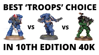 Best Space Marine 'Troops Choice' in 10th Edition 40K - Intercessors vs Infiltrators, Scouts + More!