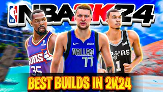 THE BEST BUILDS IN NBA 2K24! *SAVE YOUR MONEY*