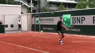 Alcaraz Road to Roland Garros 2022  - Practice Session May 22nd