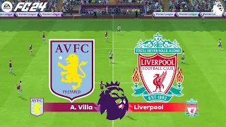 FC 24 | Aston Villa vs Liverpool - English Premier League - PS5™ Full Match & Gameplay