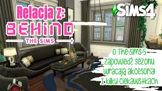 AKCESORIA WRACAJĄ! Czyli relacja z nowego odcinka Behind The Sims - THE SIMS 4 - speed build - NO CC