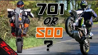 Which Supermoto Should You Buy 701 or 500 EXC? | Pros & Cons