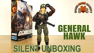 GI Joe Classified Series General Clayton Hawk Abernathy Unboxing #gijoeclassified #asmrunboxing