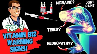 ⚠️9 Vitamin B12 Deficiency WARNING Signs! [B12 Foods vs. B12 Shots?]