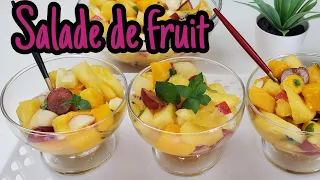 Salade de fruit facile et rapide a realiser/salade de mangue #eatwell