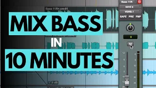 Mix Bass In 10 Minutes - RecordingRevolution.com